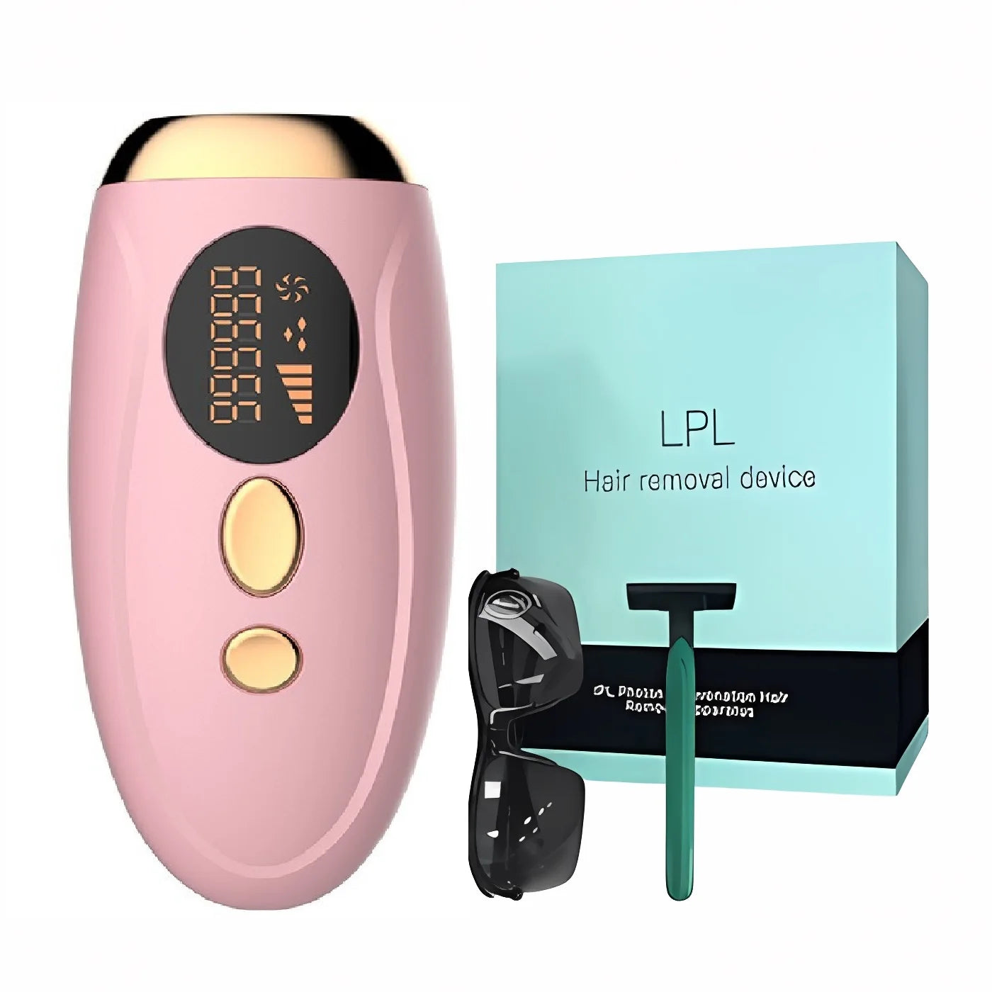 VibeHub™ SilkGlow | Permanent IPL Laser Hair Removal Device