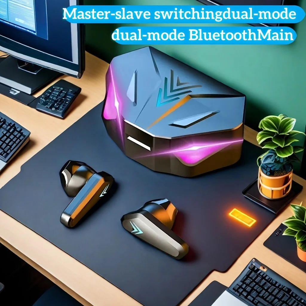 VibeHub™ X15 Pro | Ultra-Low Latency Gaming Earbuds