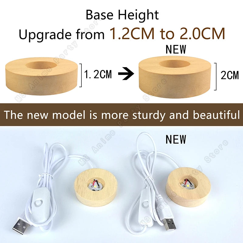 VibeHub™ Celestial Glow | 3D Laser Engraved Crystal Ball Night Ligt