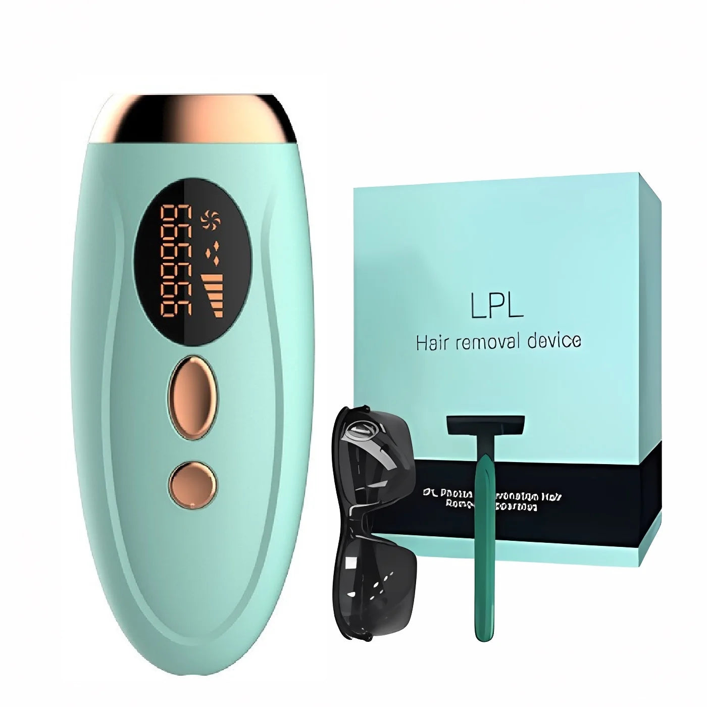 VibeHub™ SilkGlow | Permanent IPL Laser Hair Removal Device