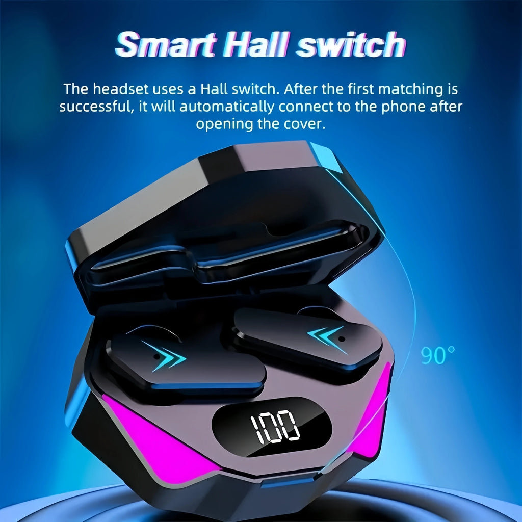 VibeHub™ X15 Pro | Ultra-Low Latency Gaming Earbuds