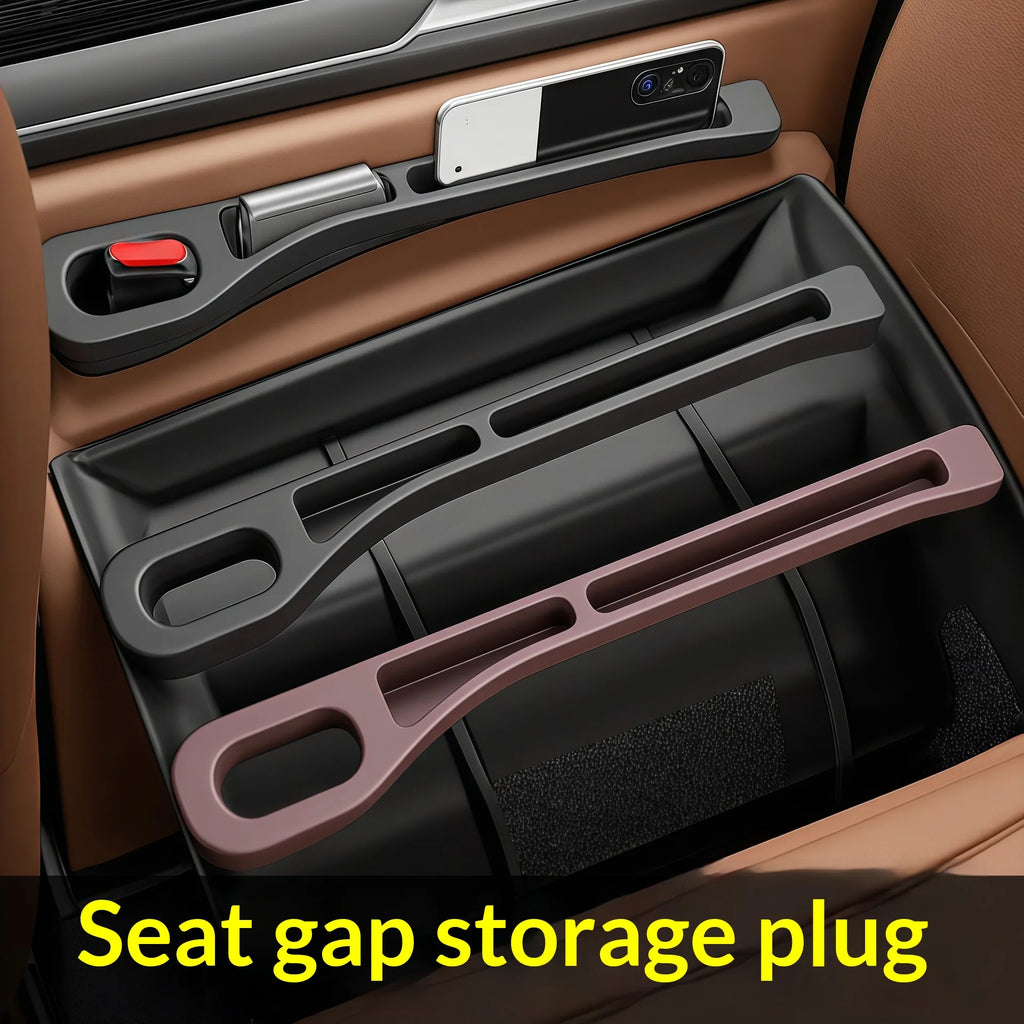 VibeHub™ StealthGap | Premium Universal Car Seat Gap Filler (Set of 2)