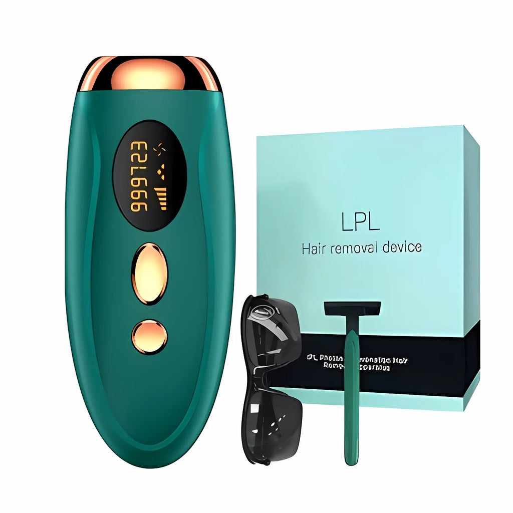 VibeHub™ SilkGlow | Permanent IPL Laser Hair Removal Device